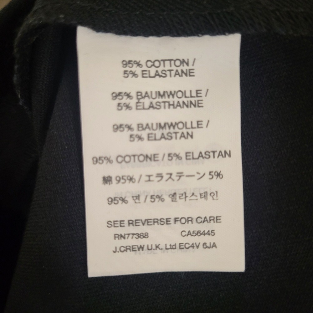 J. Crew Women's Minnie Pants S 4 NWT Black Career Stretch Slim Preppy Minimal - Picture 8 of 10